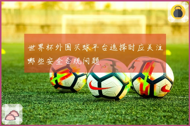 世界杯外围买球平台选择时应关注哪些安全合规问题