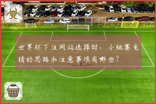 世界杯下注网站选择时，小组赛竞猜的思路和注意事项有哪些？
