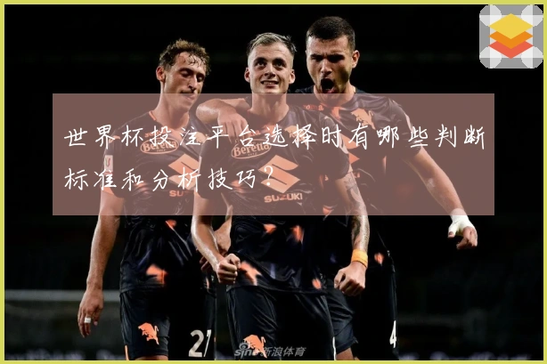 世界杯投注平台选择时有哪些判断标准和分析技巧？
