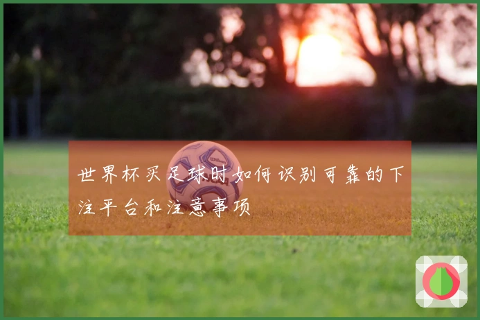 世界杯买足球时如何识别可靠的下注平台和注意事项